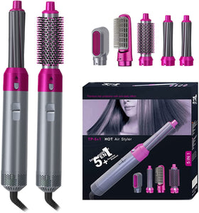 5 in 1 Professional Hair Curling,Straightener and Dryer Tools set